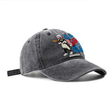 Red White And Feral - Personalized Independence Day/ 4th of July Washed Denim Cap
