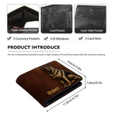 Love My Dog - Personalized German Shepherd Dog Leather Wallet