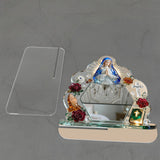 Sacred Heart - Personalized Christian Desk Mirror