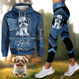 Love Shih Tzu - Personalized Dog Hoodie and Leggings