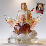 Memorial Gift For Lost Of Loved Ones - Personalized Memorial Custom Shaped Acrylic Plaque