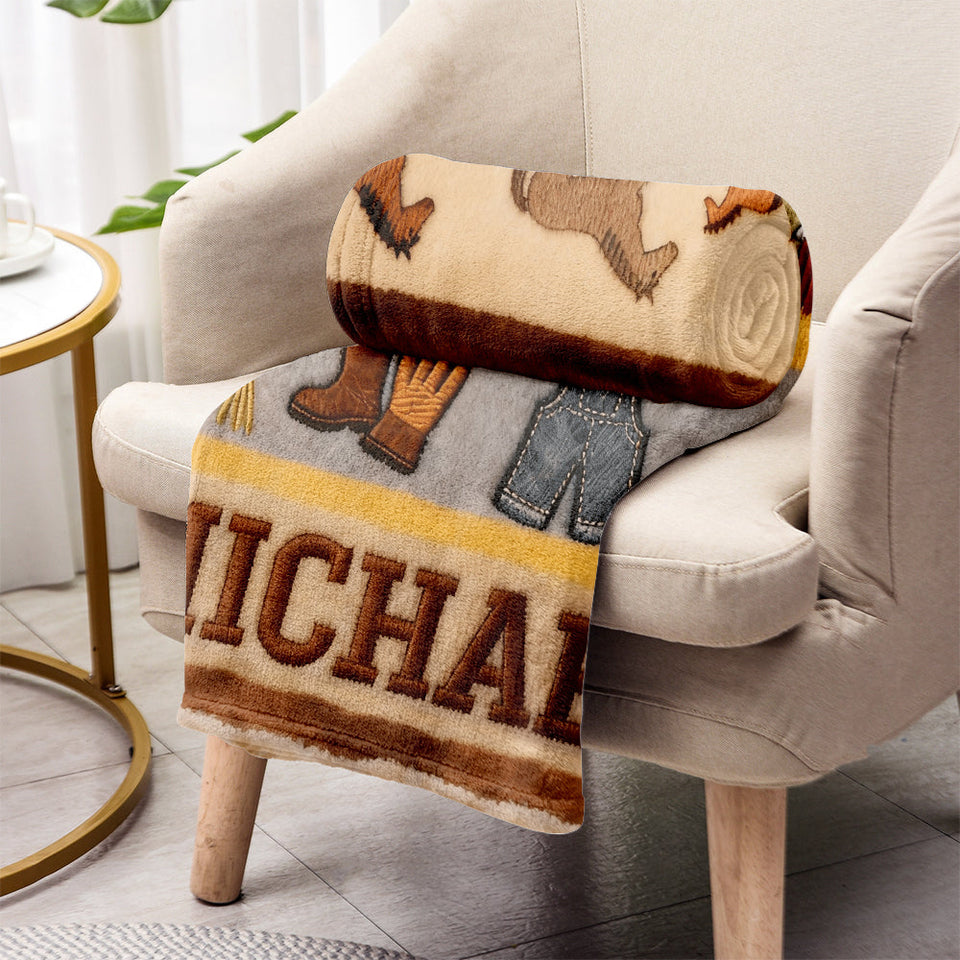 Farmer Life - Personalized Farmer Blanket