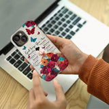 God Says You Are Enough - Personalized Christian Full Print Phone Case