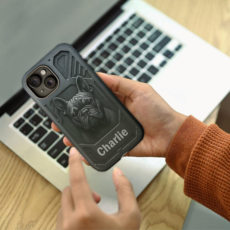 Best Dog Mom/ Dad - Personalized Dog Full Print Phone Case