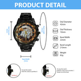 Geometric Eagle - Personalized Bald Eagle Hand Watch