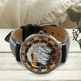 Geometric Eagle - Personalized Bald Eagle Hand Watch
