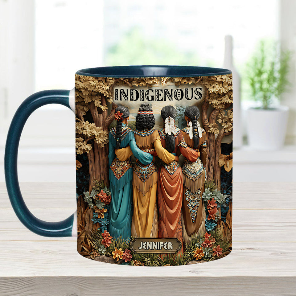 Indigenous - Personalized American Indian Accent Mug