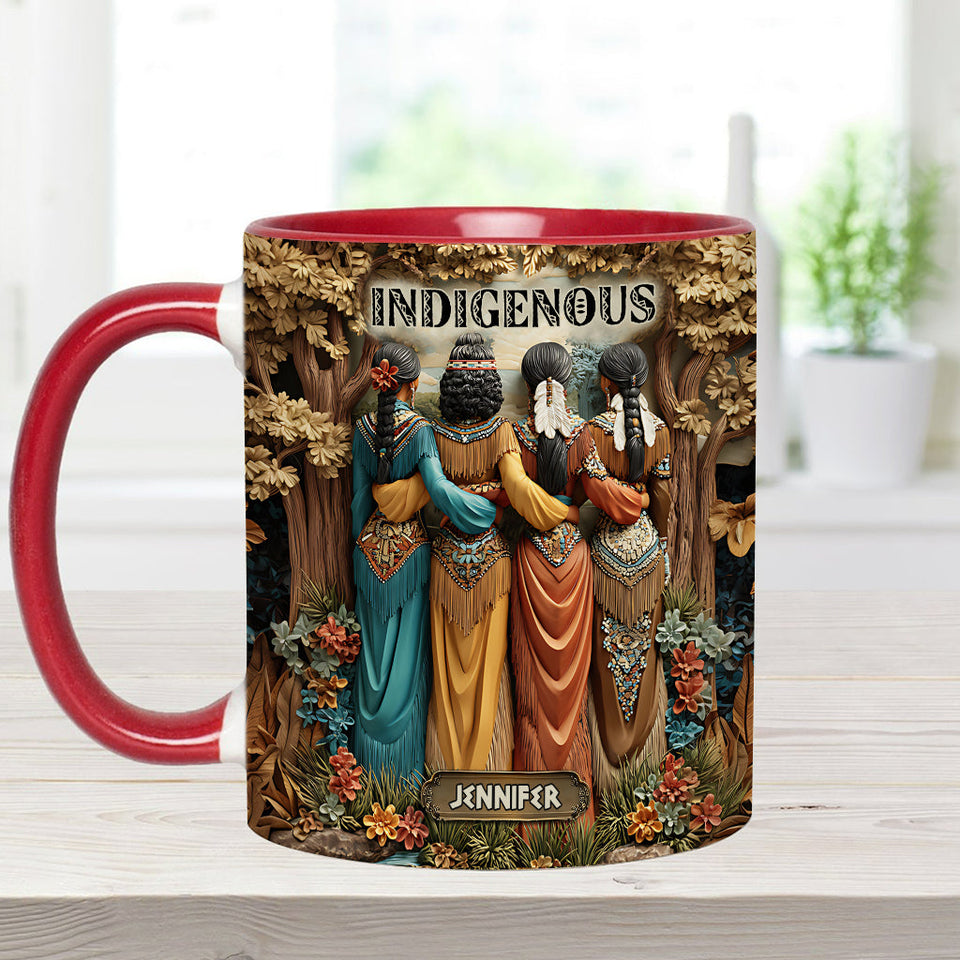 Indigenous - Personalized American Indian Accent Mug