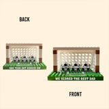 Football/ Soccer Dad - Personalized Soccer Custom Shaped Acrylic Plaque