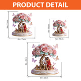 You And Me - Personalized Couple Custom Shaped Acrylic Plaque