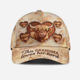 This Mama Loves Her Herd - Personalized Mother Classic Cap