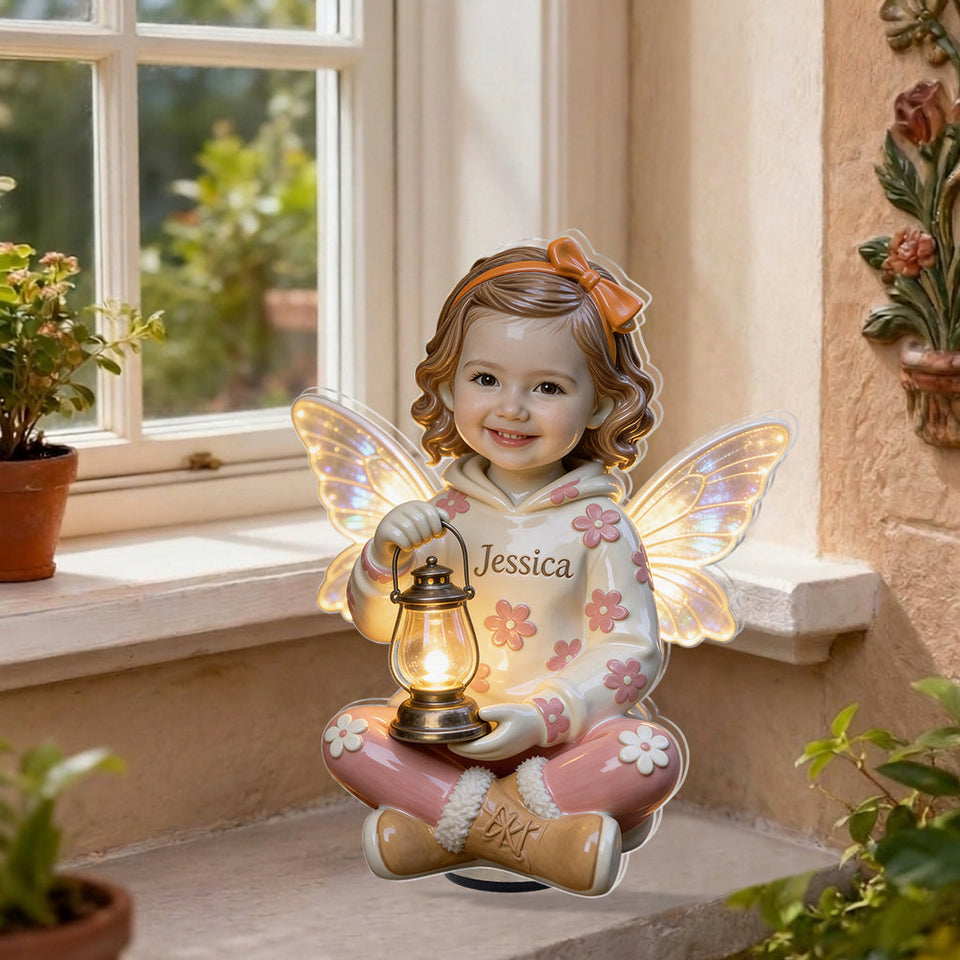 Glowing Night - Personalized Kid Solar Acrylic Light