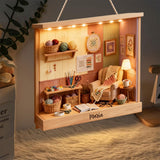 Crochet Room - Personalized Crocheting LED Light Acrylic Sign