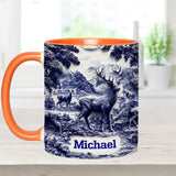 Deer Hunting - Personalized Hunting Accent Mug