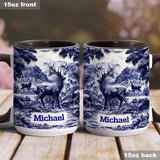 Deer Hunting - Personalized Hunting Accent Mug