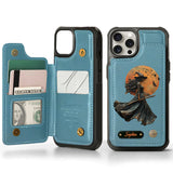 Magical Witch - Personalized Witch Wallet Phone Case