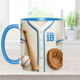 Baseball Is More Than A Game - Personalized Baseball Accent Mug