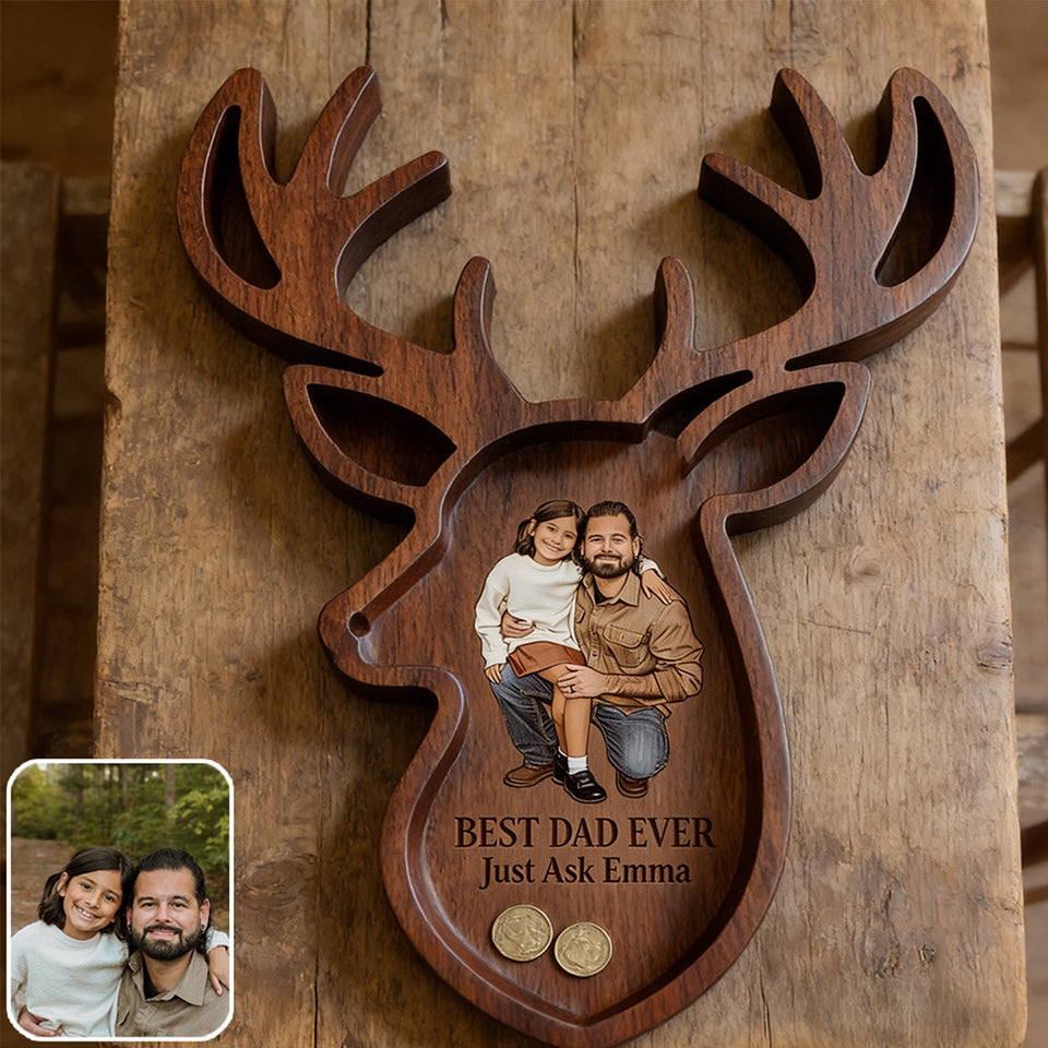 Hunting Dad - Personalized Hunting Catch-All Tray