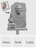 Forever In Our Memories - Personalized Memorial Acrylic Garden Sign/ Acrylic Plaque Sign