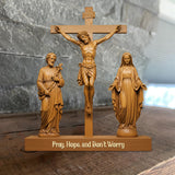 Catholic - Personalized Christian Custom Shaped Wood Plaque