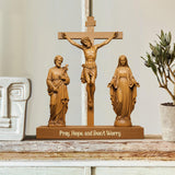 Catholic - Personalized Christian Custom Shaped Wood Plaque
