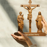 Catholic - Personalized Christian Custom Shaped Wood Plaque