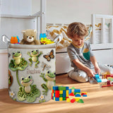 Love Frog - Personalized Frog Storage Basket
