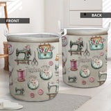 Sewing Lovers Storage Basket - Personalized Sewing Storage Basket