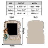 Be A Mermaid - Personalized Mermaid Desk Mirror