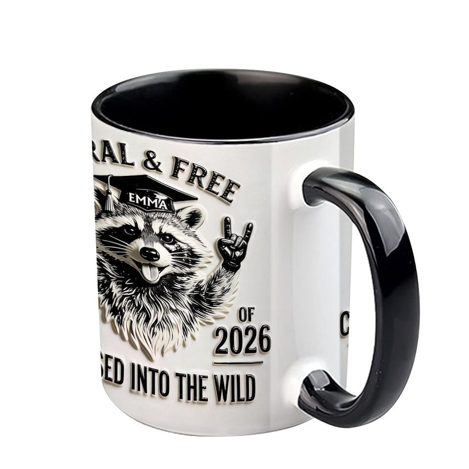 Funny Graduation Gifts - Personalized Graduation Accent Mug