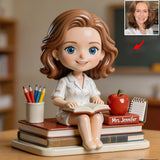 Custom Any Photo - Personalized Teacher Custom Shaped Acrylic Plaque