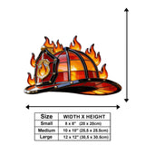 Proud Firefighter - Personalized Firefighter Wooden Wall Mount Sign