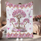 The Love Between Mother And Her Kids - Personalized Mother Blanket