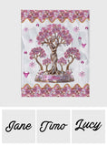 The Love Between Mother And Her Kids - Personalized Mother Blanket