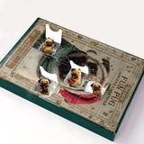 Christmas Fun Pug - Personalized Dog Advent Calendar With Ornaments