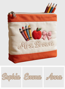 Teacher Gifts - Personalized Teacher Pouch