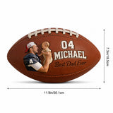 Football Dad - Personalized Father Multi-Sport Ball