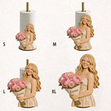 Custom Any Photo, Any Flower - Personalized Self Love Paper Towel Stand