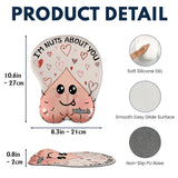 I'm Nuts About You - Personalized Couple 3D Mouse Pad