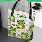 Just A Girl Who Loves Frogs - Personalized Frog Tote Bag