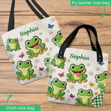 Just A Girl Who Loves Frogs - Personalized Frog Tote Bag
