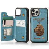 Man Of God - Personalized Christian Wallet Phone Case