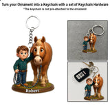 Love Horse - Personalized Horse Ornament