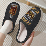 Whiskey O’Clock - Personalized Whisky Slippers