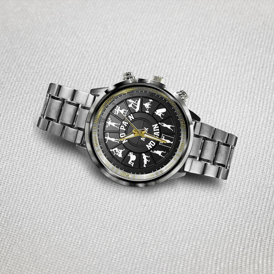 No Pain No Gain - Personalized Fitness Hand Watch