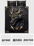 Love Dragons - Personalized Dragon Quilt Set