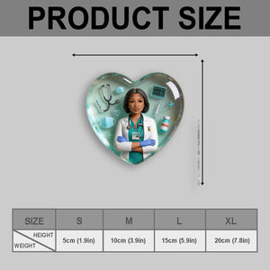 Gift For Nurses, Custom From Any Photo - Personalized Nurse Pocket Hug Card