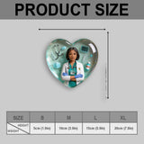 Gift For Nurses, Custom From Any Photo - Personalized Nurse Pocket Hug Card