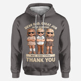 Great Job Dad - Personalized Father All Over Shirt