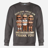 Great Job Dad - Personalized Father All Over Shirt